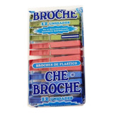 Broches Plasticos X12u Resorte Reforzado Chebroche