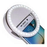 Aro De Luz Led Celular Selfie Recargable Usb Ring Light 