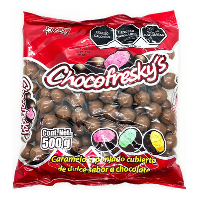 Caramelo Esponjado Cubierto Dulce Chocolate Chocofreskys | MercadoLibre