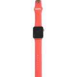 Correa Color Sandía Flúor Para Applewatch 42-44 Mm