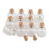 Mini Botellas De Vidrio De Deseos 4ml Pack 12 Uni