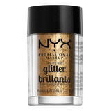 Glitter Para Rostro Y Cuerpo Nyx Professional Makeup 2.5g Tono Del Maquillaje Bronze