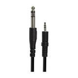 Cable Karaoke Mini Plug A Plug Grande 1,5 Metros 3,5 A 6,5