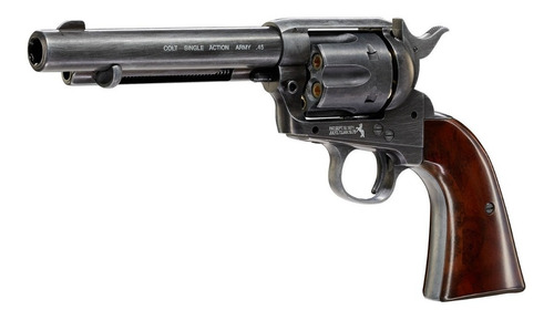 Revolver Aire Comprimido Colt Saa 4,5mm Diabolo Metalica