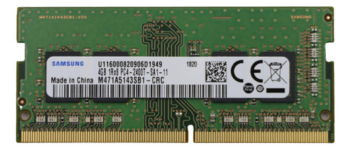 Memoria Ram 4gb Pc4 2400mhz Thinkpad T480 (type 20l5, 20l6)