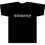 Camiseta Bathory Rock Metal Tv Tienda Urbanoz