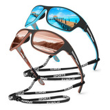 2pcs Gafas De Sol Hombre Polarizadas Pesca Viajes Conducción