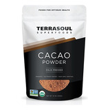 Terrasoul Superalimentos Raw Cacao En Polvo (orgánica), 16 O