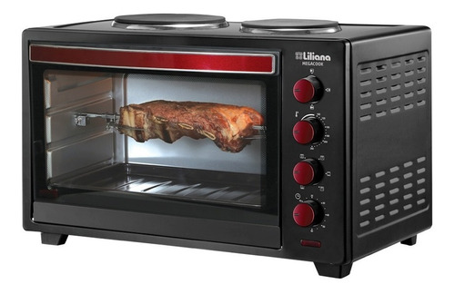 Horno Electrico Liliana Ao-160 60l Spiedo 2000w Doble Anafe 