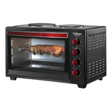 Horno Electrico Liliana Ao160 60l Spiedo 2000w Anafe Doble