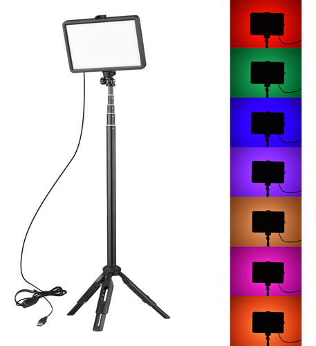 Lámpara De Fotografía Colors Light Kit Led 1 Con Iluminación