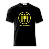 Playeras Camiseta Soda Stereo Logo 80s Clasico Grupo Unisex