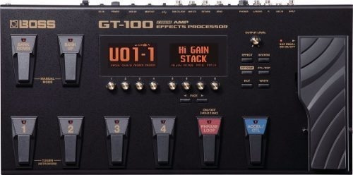 Pedalera Multiefecto Boss Gt100 Para Guitarra