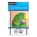 Papel Fotográfico Adesivo A4 Glossy 115g 20 Folhas Inkjet