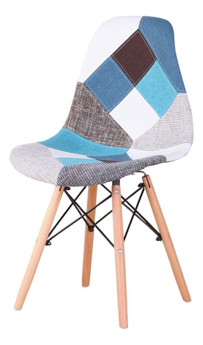 Silla Eames Patchwork Vintage Terraza / Moadchile