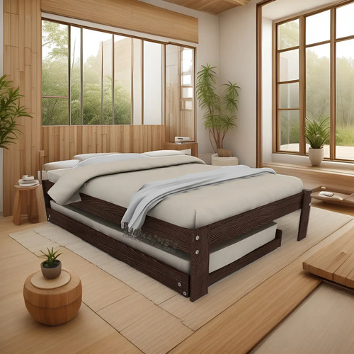 Cama Litera - Base Canguro - Box Doble Matrimonial - Ind