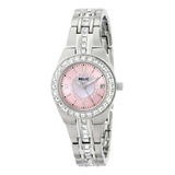 Reloj Zr11787 Queens Court Plateado De Relic Para Mujer