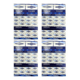 400 Lâminas De Barbear Gillette Platinum - Com 4 Cartelas