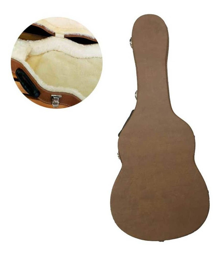 Hard Case Estojo Super Luxo P Violão Clássico Upcases - Nf