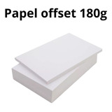 100 Folhas Papel Offset A4 180g Masterprint Opaline 