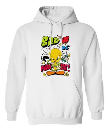 Sudadera Con Gorro Piolin Bad