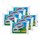 Kit 6 Fibra Esponja Lavatrastes Clorox Doble Uso Rudo