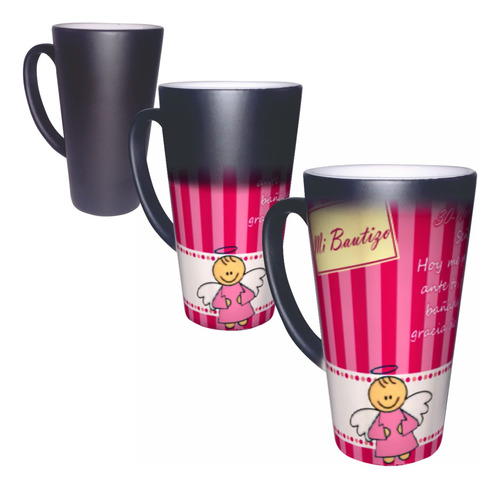 * Taza Mágica Grande Personalizada 17 Oz Express 24 Horas