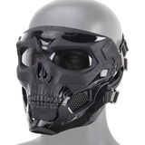 Mascara Skull Careta Casco Tactico Gotcha Airsoft Halloween