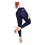 Umarah® Jeans Mujer Mezclilla Stretch Pushup Trabillas Lt52
