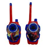 Radio Walkie Talkie Spiderman Hombre Araña Juguete Boquitoqu