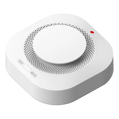 Alarmas Y Sensores Wifi Detector De Humo Inteligente Blanco