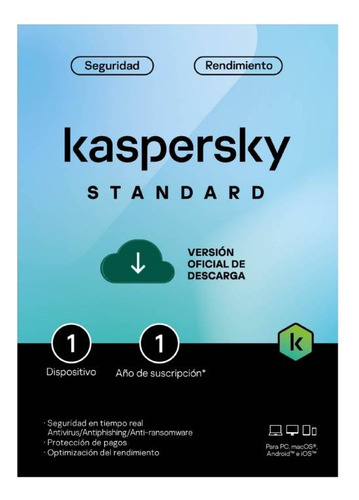 Licencia Antivirus Kaspersky Internet Security