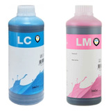 2 Tintas Inktec Epson Dye L120 L210 L300 L355  Ligth M Y C