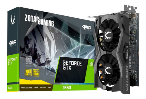 Placa De Vídeo Gtx1650 4gb Gddr6 Amp Zotac - T16520j-10l