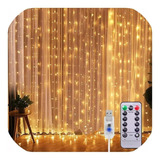 Cortinas Led Luces Decoración Fiestas Boda Secuencia Usb 3x3