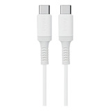 Cable Usb Tipo C A Usb-c Carga Rapida 6a 65w De 1m Reforzado