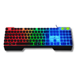 Teclado Gamer Rgb Semi Mecânico Xcell - Xc-tec-03