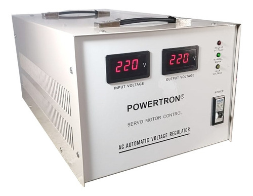 Regulador De Voltaje 10 Kva 220 Volts Marca Powertron ®