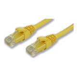 Cable Ethernet Cat6 3 Pies, Amarillo - Paquete De 10