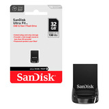 Pendrive Sandisk Usb 3.2 32gb Ultra Fit 130mb/s Mac Windows