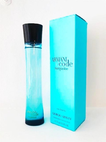 Armani Code Turquoise Eau Fraiche 75 Ml Sellado, Original!!