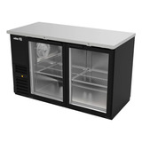 Refrigerador Contrabarra Puertas De Cristal Asber Abbc-58ghc