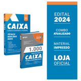 Combo Caixa Econômica Federal Apostila + Caderno