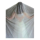 Velo De Novia Mantilla Largo Catedral 3 M 1 Capa Nuevo Boda