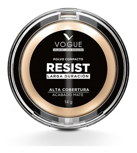 Maquillaje Polvo Compacto Vogue Resist Larga Duracion