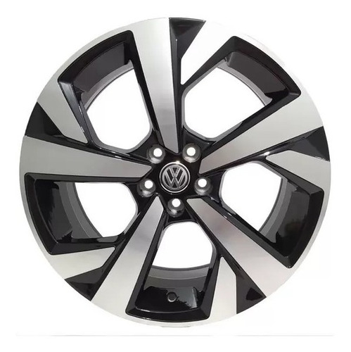 Rodas Volkswagen Nivus Polo Aro 15 5x100 (jogo) + Bicos 