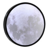 Lámpara Moon Mirror Redonda Con Forma De Luna Para Decoració