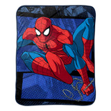 Marvel Spiderman Burst - Manta De Peluche  43 7 X 59 8 Pulga
