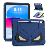 Funda Plana Azul Marino Para Ipad10 10.9 Pulgadas 2022