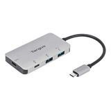 Hub Usb-c  Con 4 Puertos: 2 Usb-a, 2 Usb-c, Pd 100